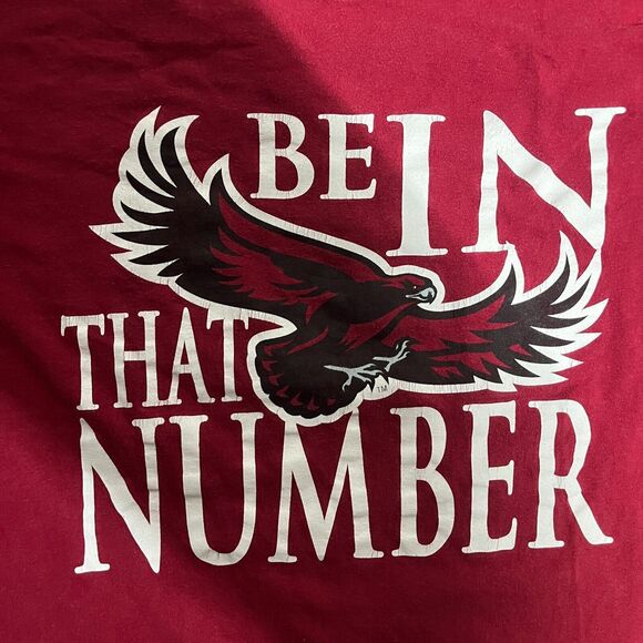 Saint Josephs University Hawks NCAA March Madness Champion Red T Shirt Sz M 2013 - Picture 2 of 8